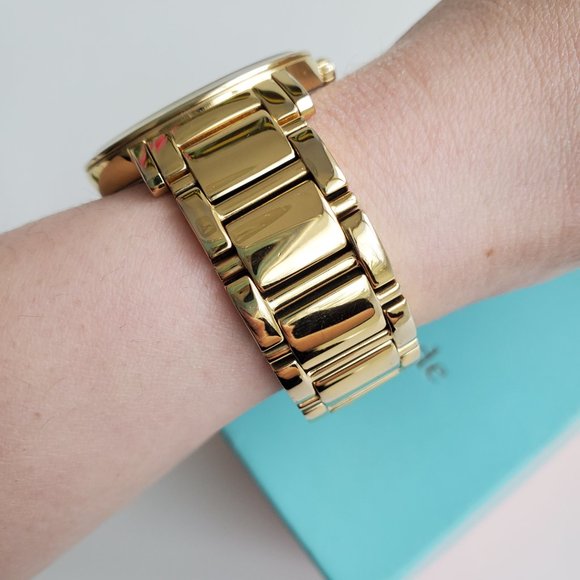 Kate Spade Yellow Gold Gramercy Bracelet Watch - Picture 9 of 12